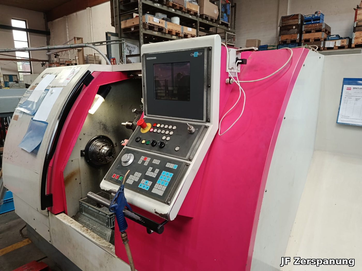 CNC-draaicentrum Gildemeister CTX 400 met Heidenhain CNC Pilot en klauwplaat