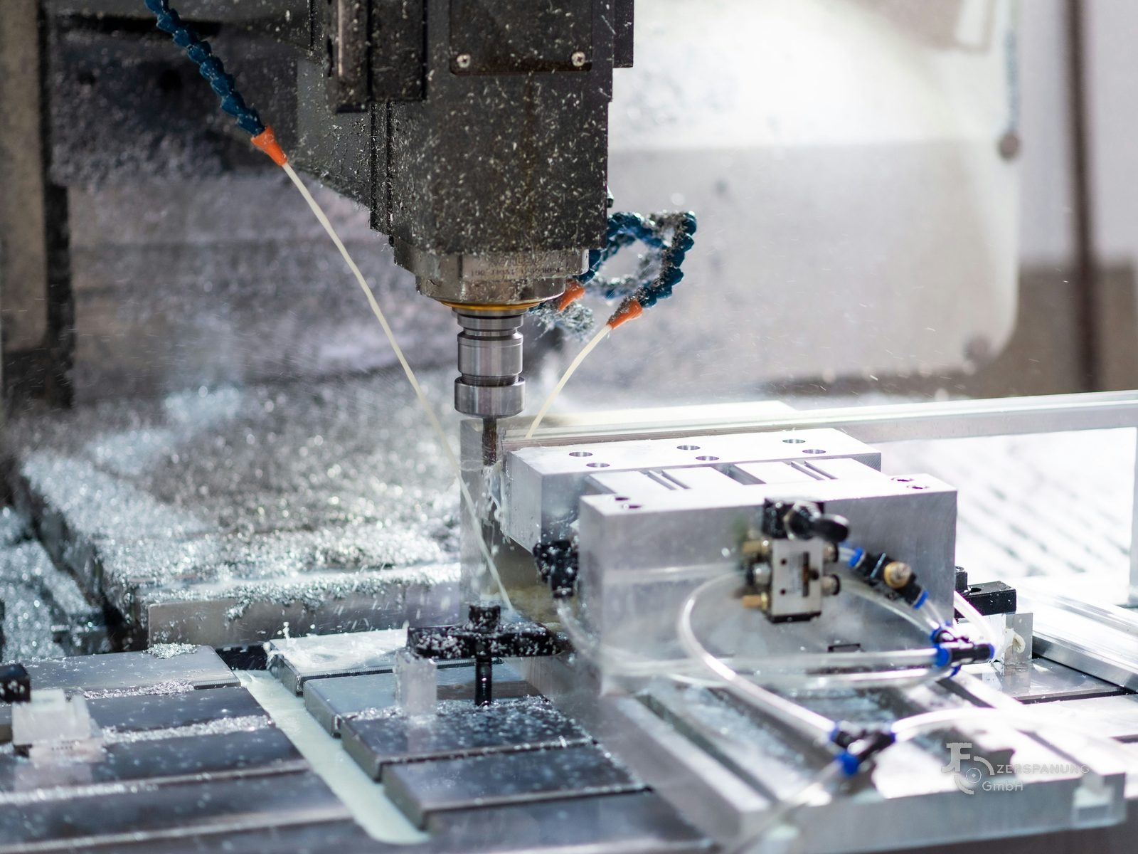 Optische 3D-Messung an einer Metalloberfläche